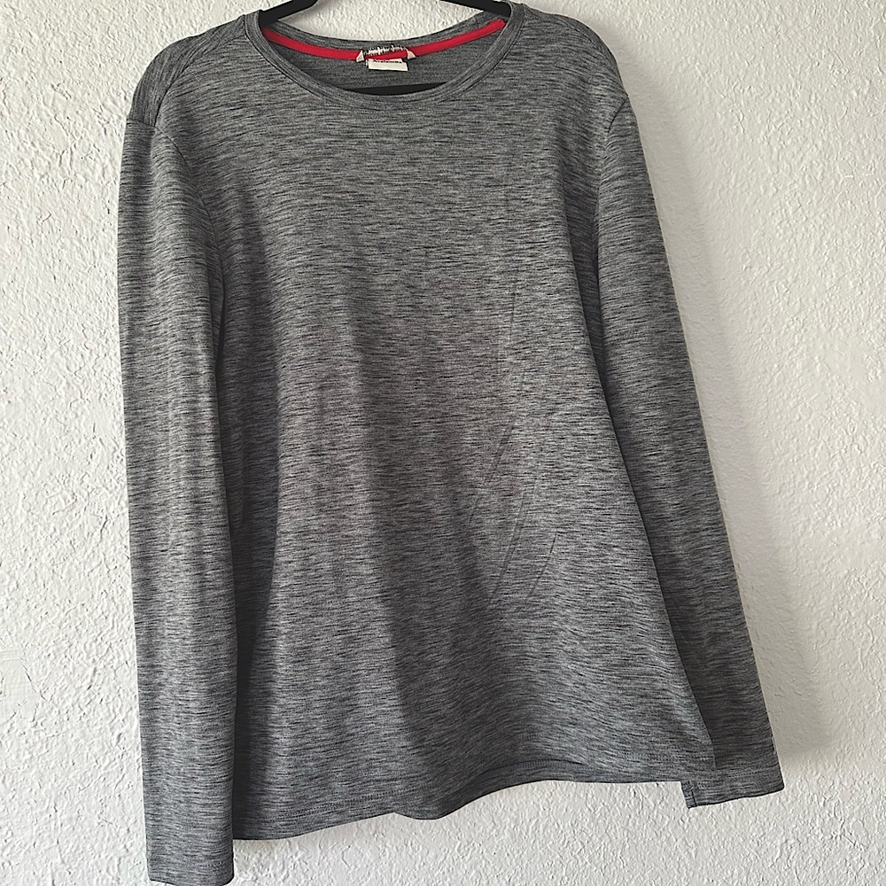 Gray Long Sleeve Shirt
